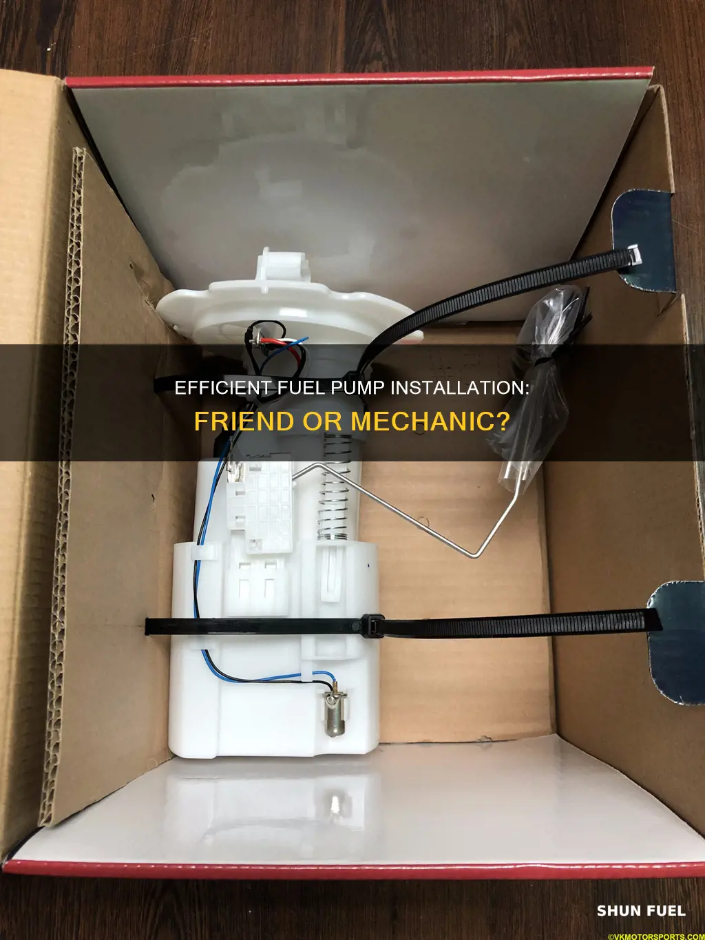 how much for friend to put fuel pump on blazer