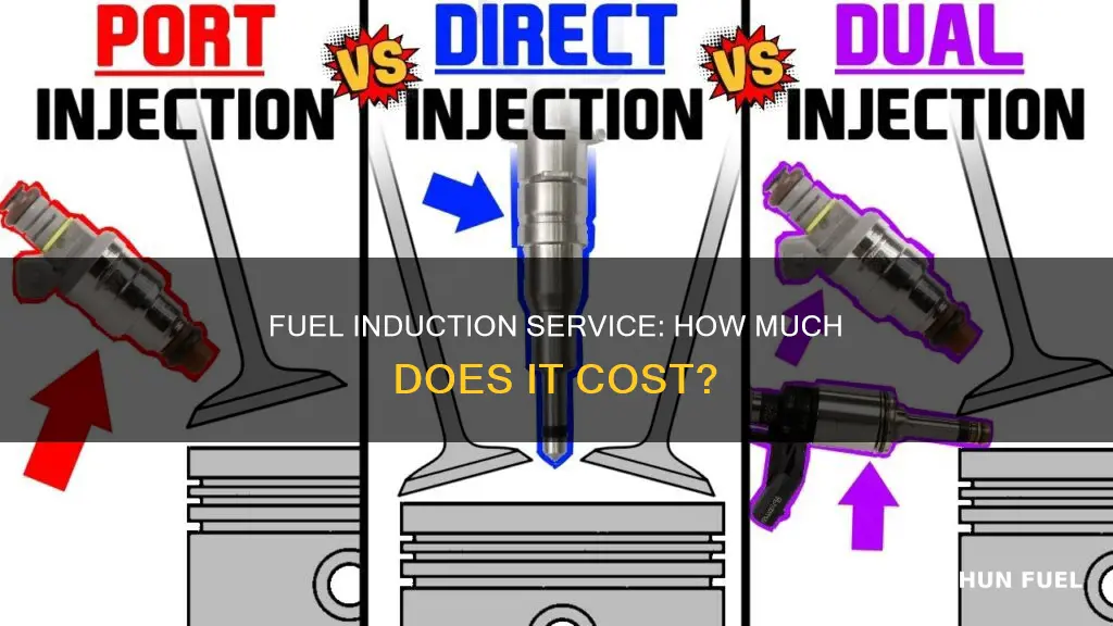 how much for fuel induction sevice