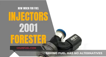 Fuel Injector Cost for a 2001 Forester: How Much?