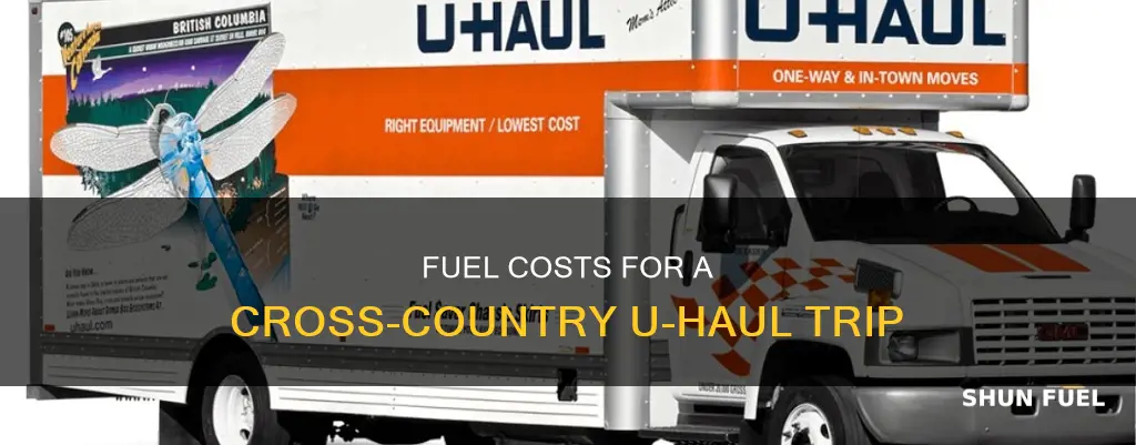how much for fuel on 26 uhaul
