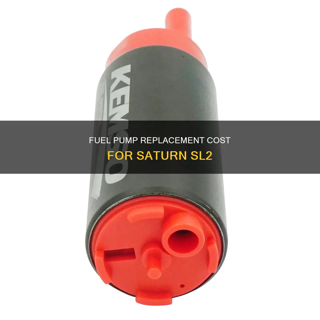 how much for fuel pump for 2002 saturn sl2