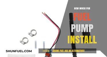 Fuel Pump Installation: Cost and Process Explained