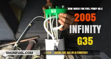 Fuel Pump Replacement: 2005 Infinity G35 Cost Guide