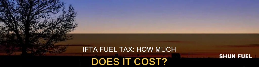 how much for international fuel tax agreement ifta