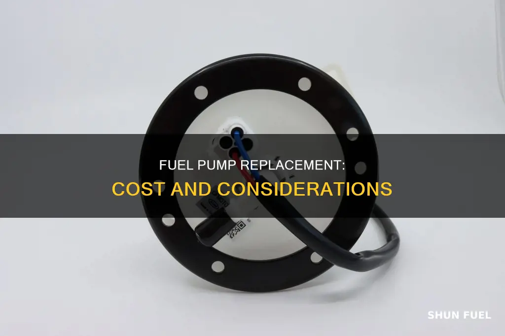 how much for new fuel pump motorcycle