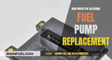 Fuel Pump Replacement: Silverado Cost and Process