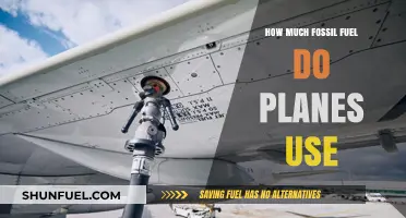 Air Travel's Fossil Fuel Consumption: How Much?