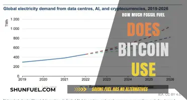 Bitcoin's Energy Consumption: Fossil Fuel Usage