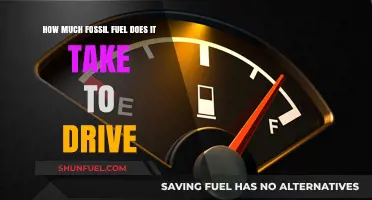 Driving's Fossil Fuel Consumption: Understanding the Impact