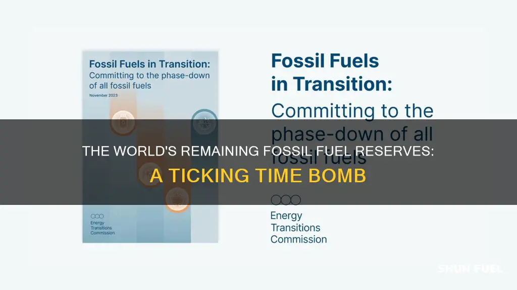 how much fossil fuel does the world have left