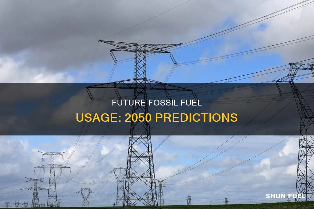 how much fossil fuel energy will we use in 2050
