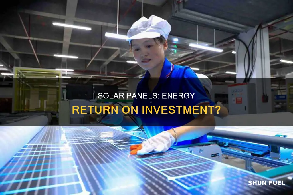 how much fossil fuel goes into solar panels