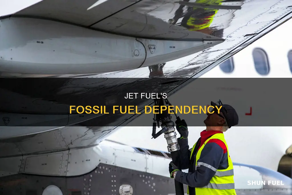 how much fossil fuel jet fuel use