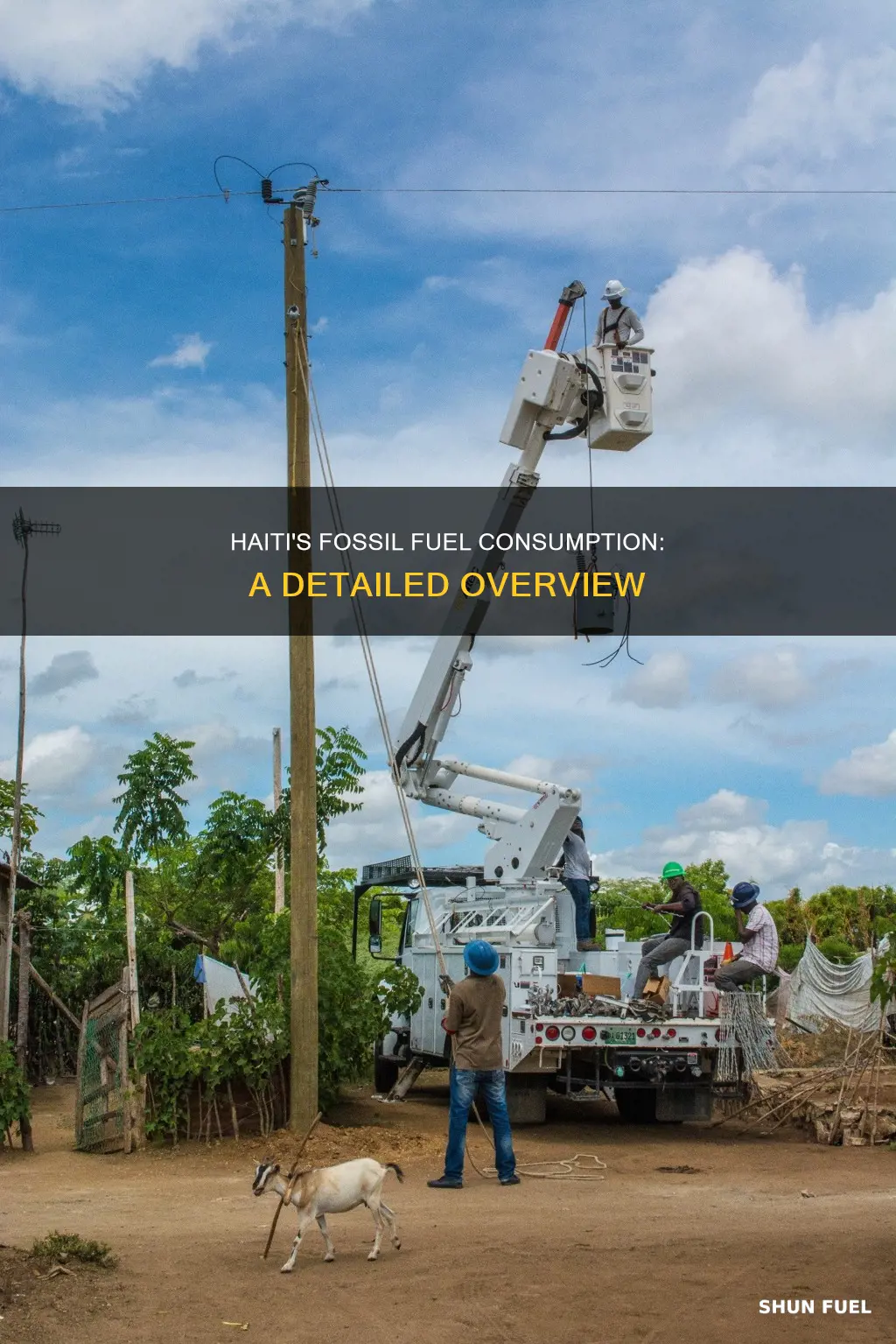 how much fossil fuels do haiti use