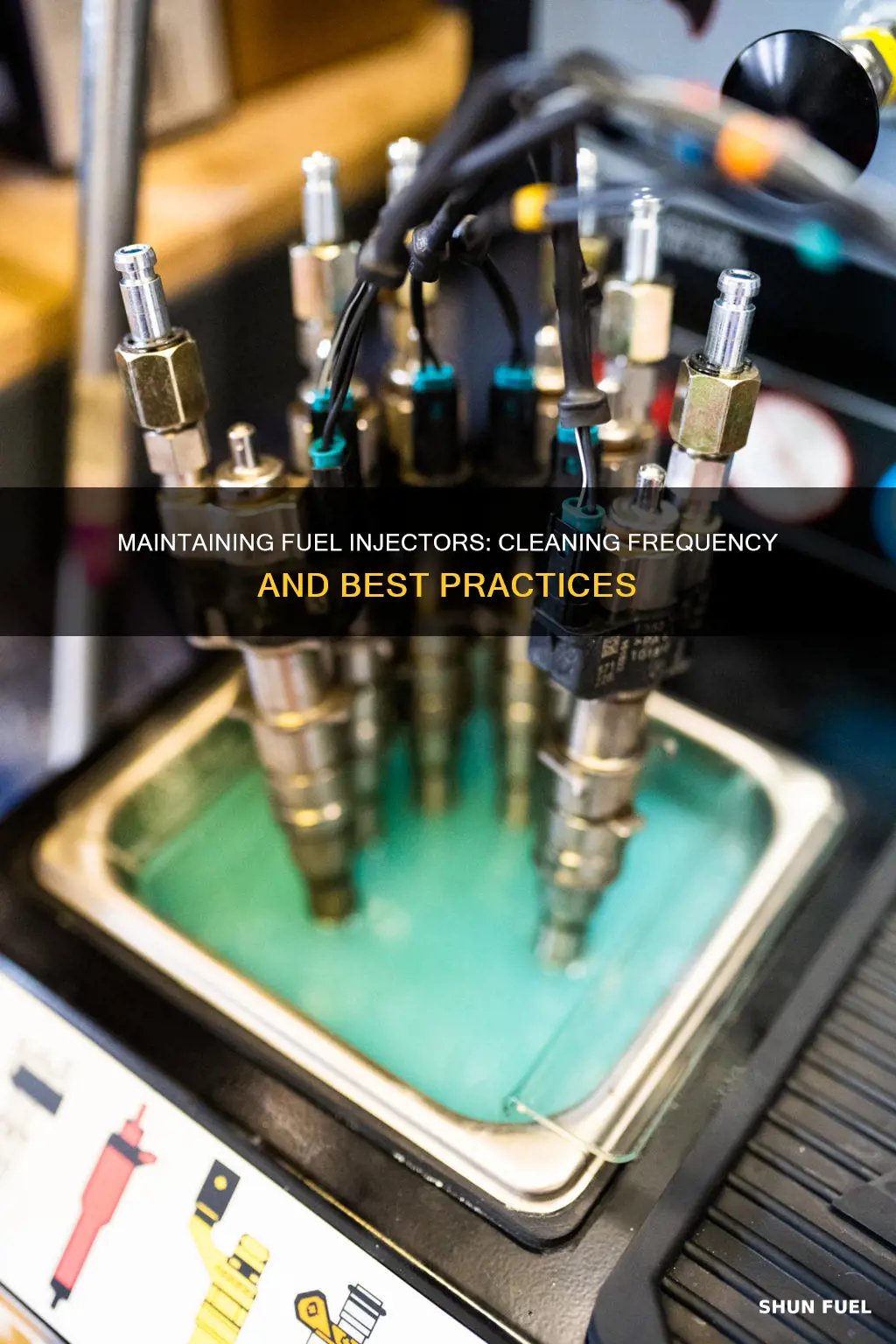 how much frequency for cleaning fuel injectors