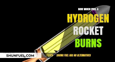 Hydrogen Rocket Fuel Efficiency: Burning Rates Explored