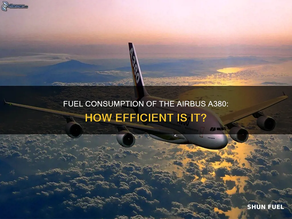 how much fuel a380 burn
