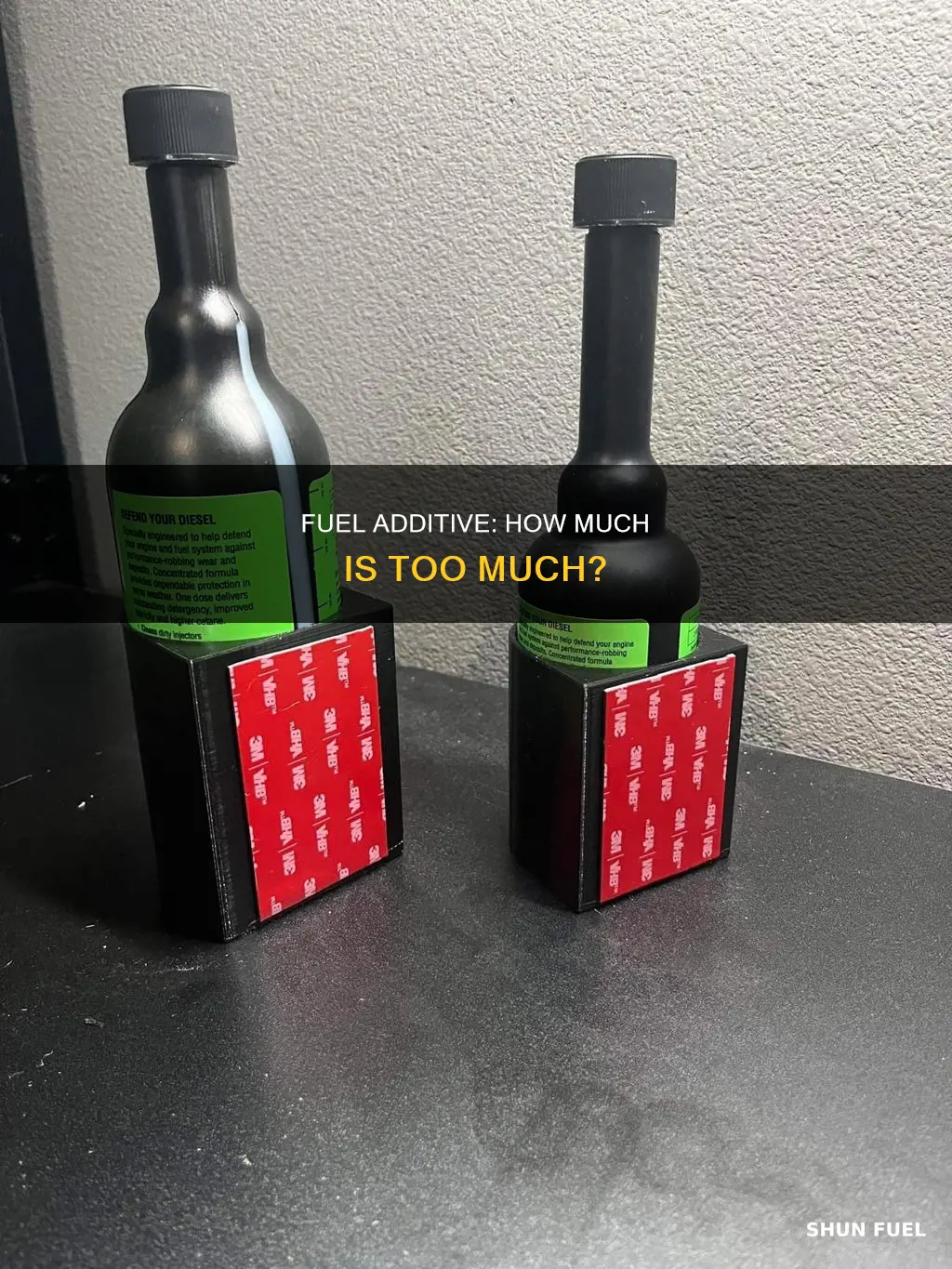 how much fuel additive should i use