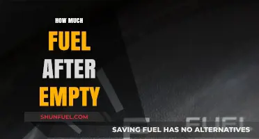 Empty Tank: How Much Fuel Can You Add?