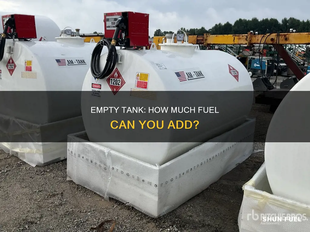 how much fuel after empty