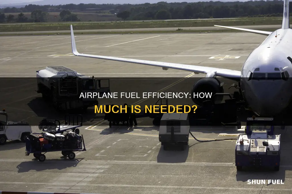 how much fuel airplane need