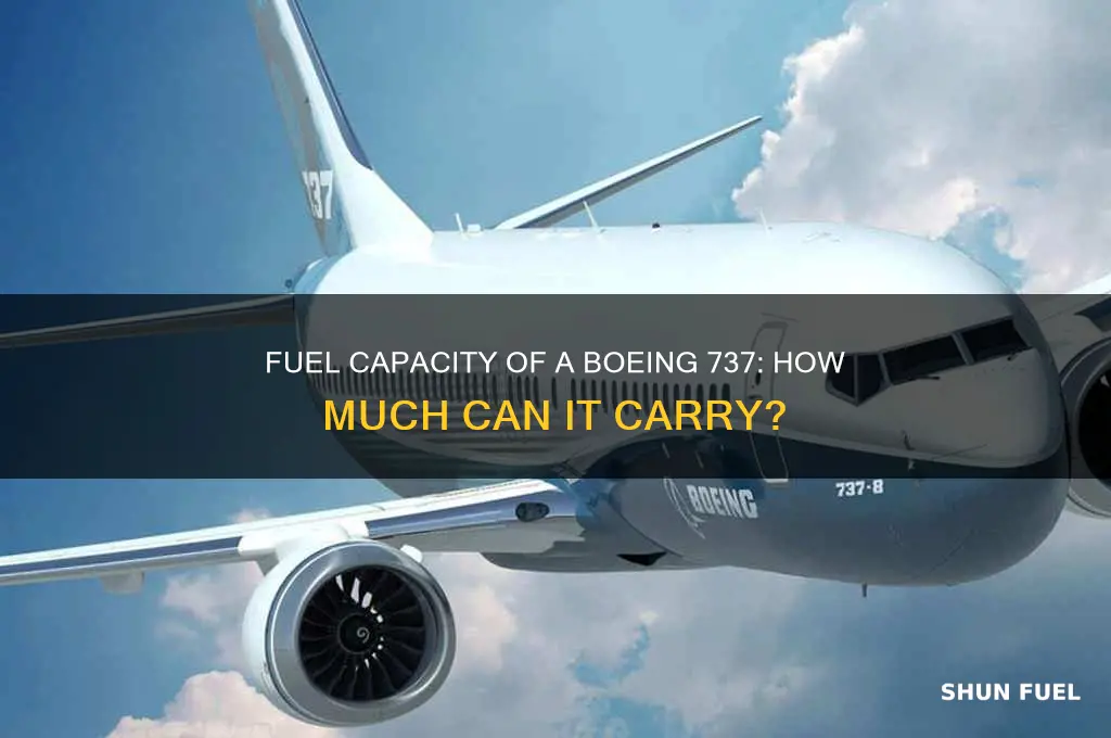 how much fuel can a 737 carry