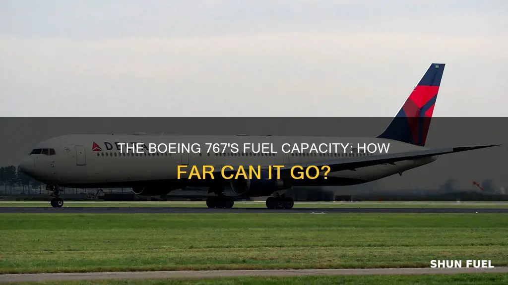 how much fuel can a boeing 767 hold