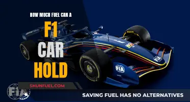 F1 Car Fuel Capacity: Rules and Limits