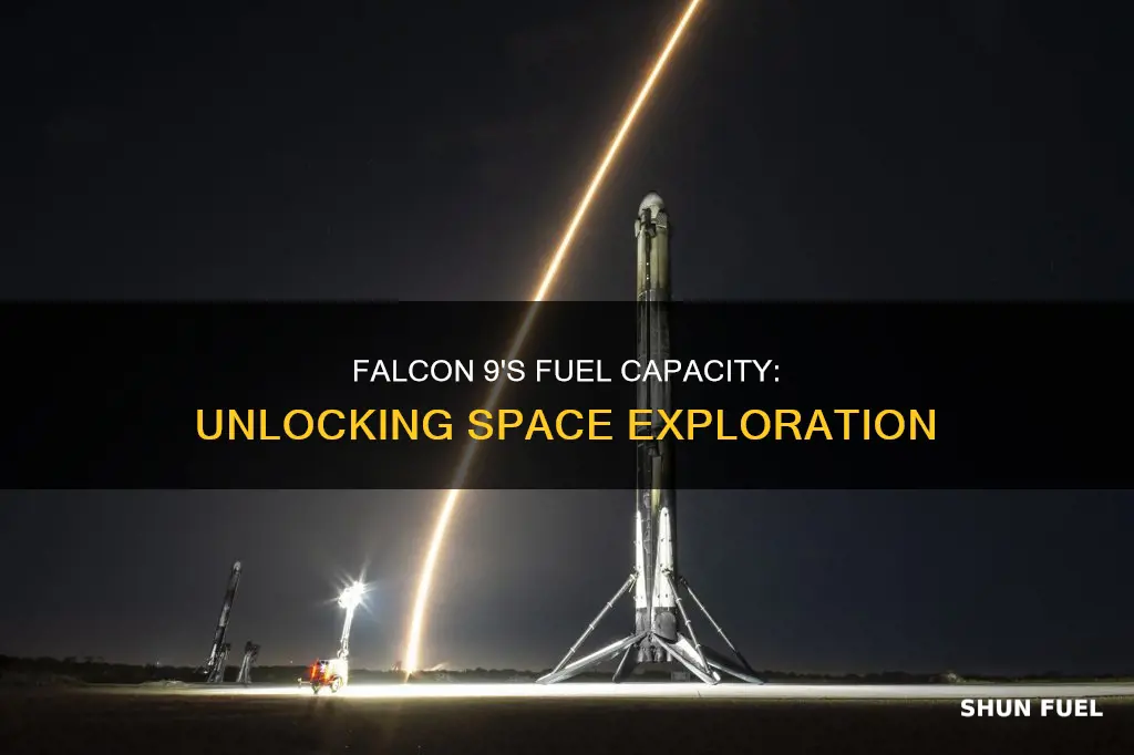 how much fuel can a falcon 9 rocket carry