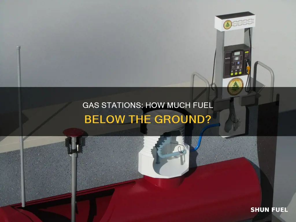 how much fuel can a gas station hold