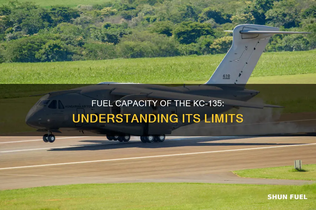 how much fuel can a kc 135 carry