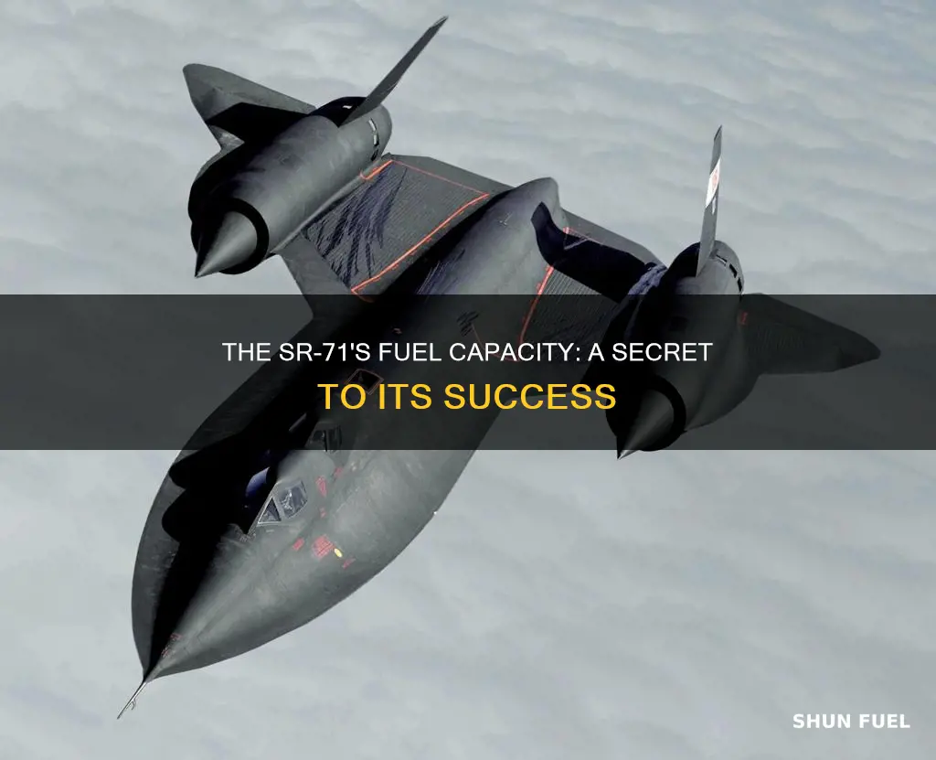how much fuel can a sr-71 hold