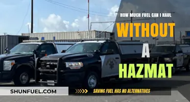 Hauling Fuel Limits: What’s Allowed Without a Hazmat Endorsement?