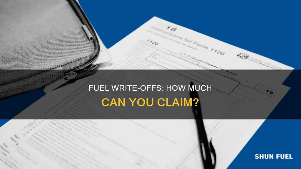 how much fuel can i write off