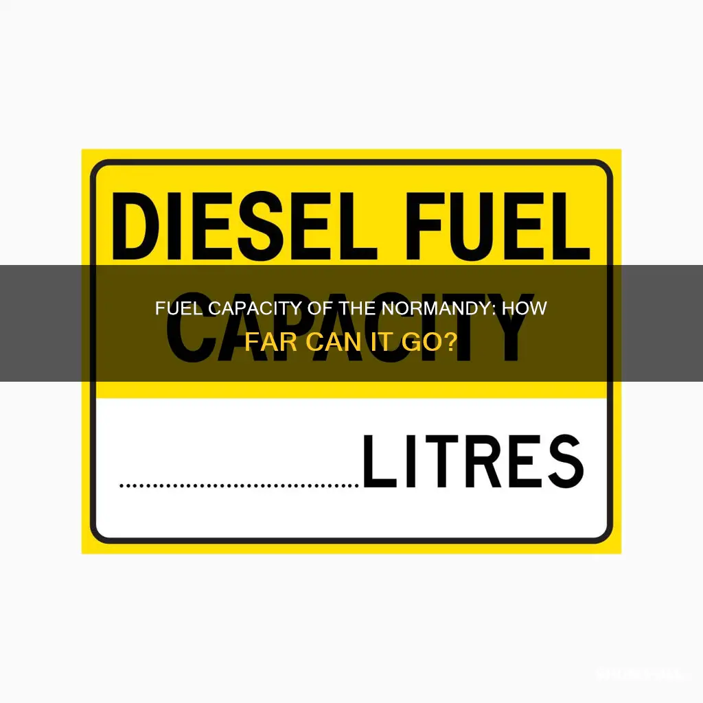 how much fuel can the normandy hold