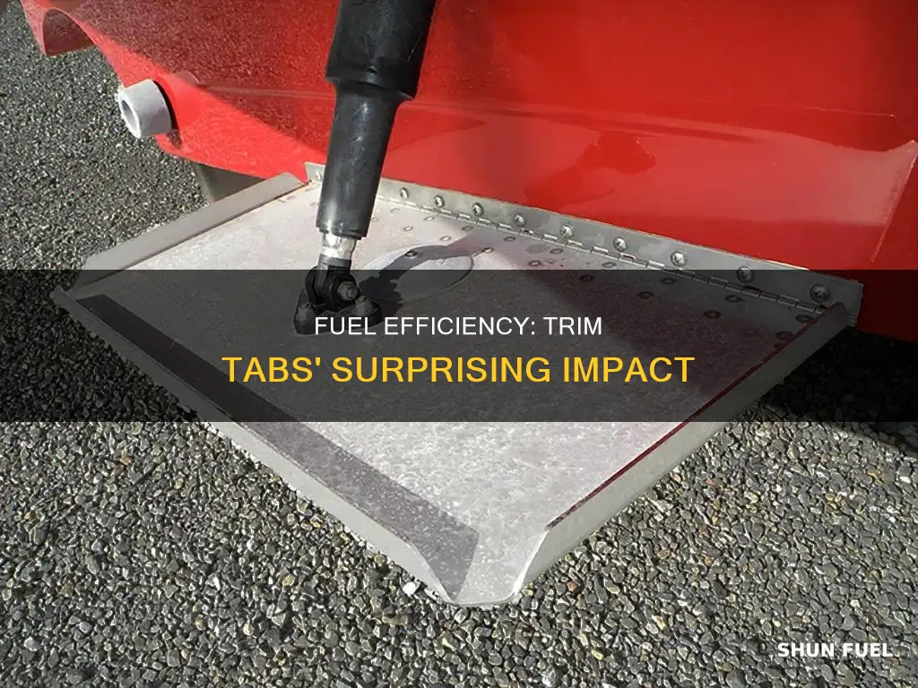 how much fuel can trim tabs