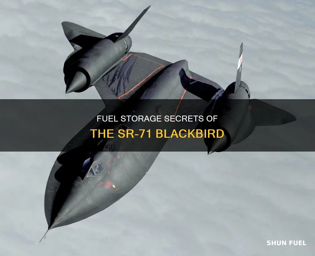 how much fuel capacity in a sr71