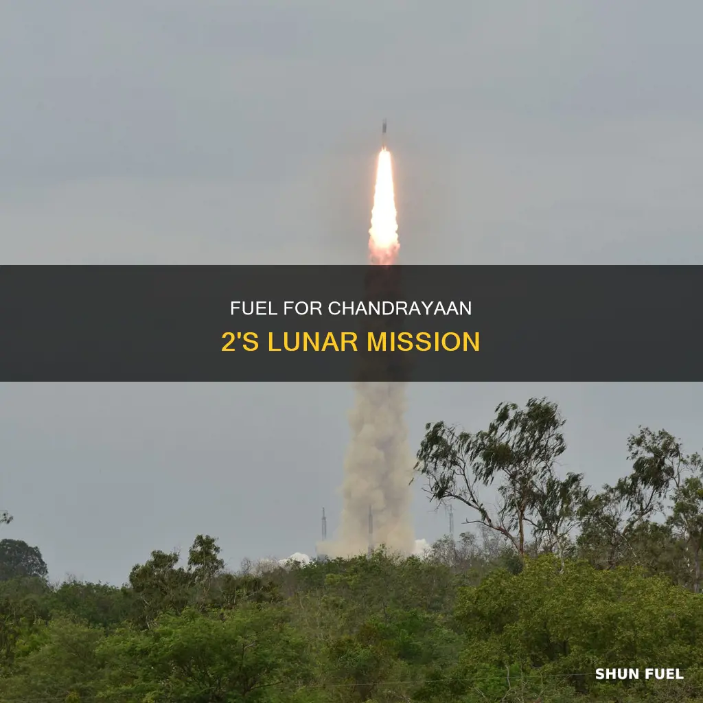 how much fuel chandrayaan 2 is carrying to the moon