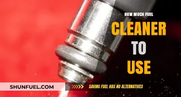 Fuel Cleaner Usage: How Much is Too Much?