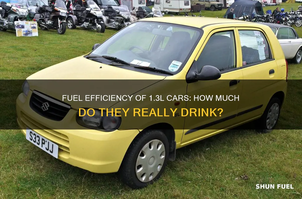 how much fuel consumption of 1300cc car