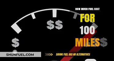Fuel Costs for a 100-Mile Journey