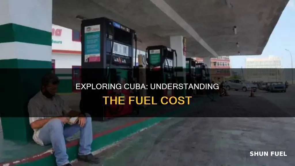 how much fuel cost in cuba