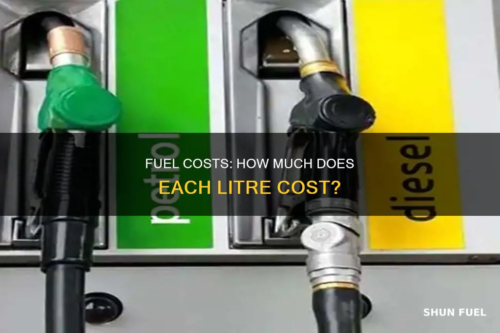 how much fuel cost per litre