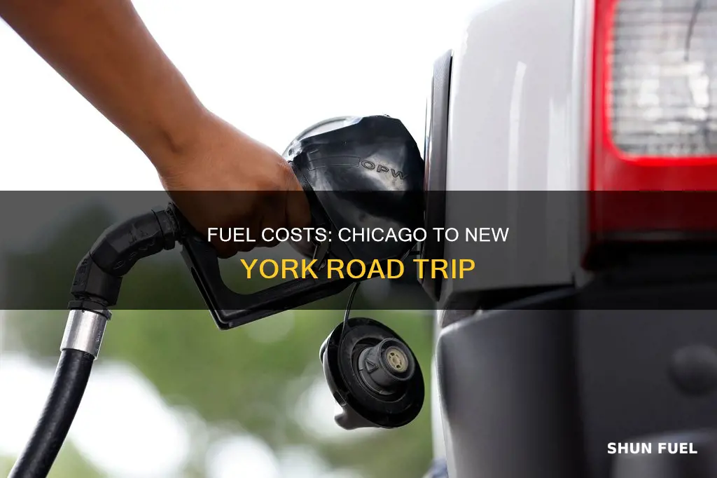 how much fuel costs from chicago to new york