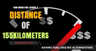 Fuel Efficiency: 155km Distance Covered