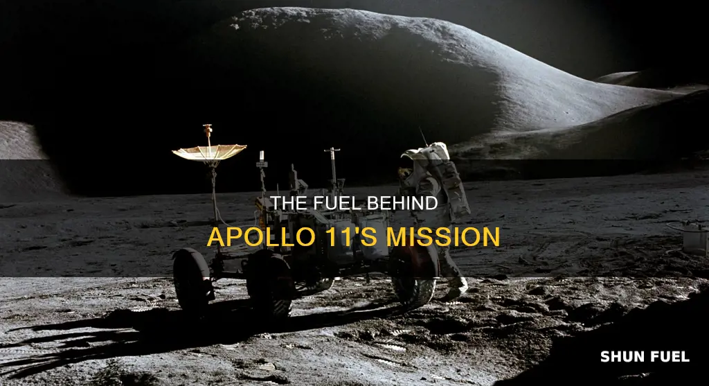 how much fuel did apollo 11 have