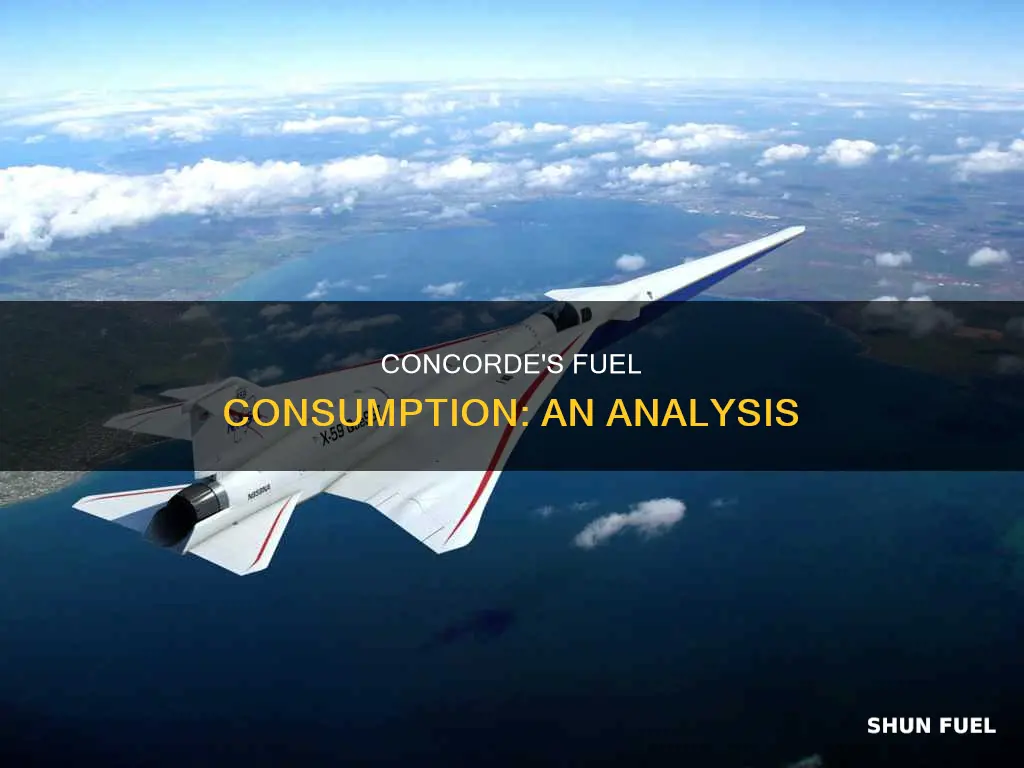 how much fuel did concorde burn
