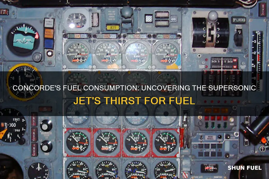 how much fuel did concorde use