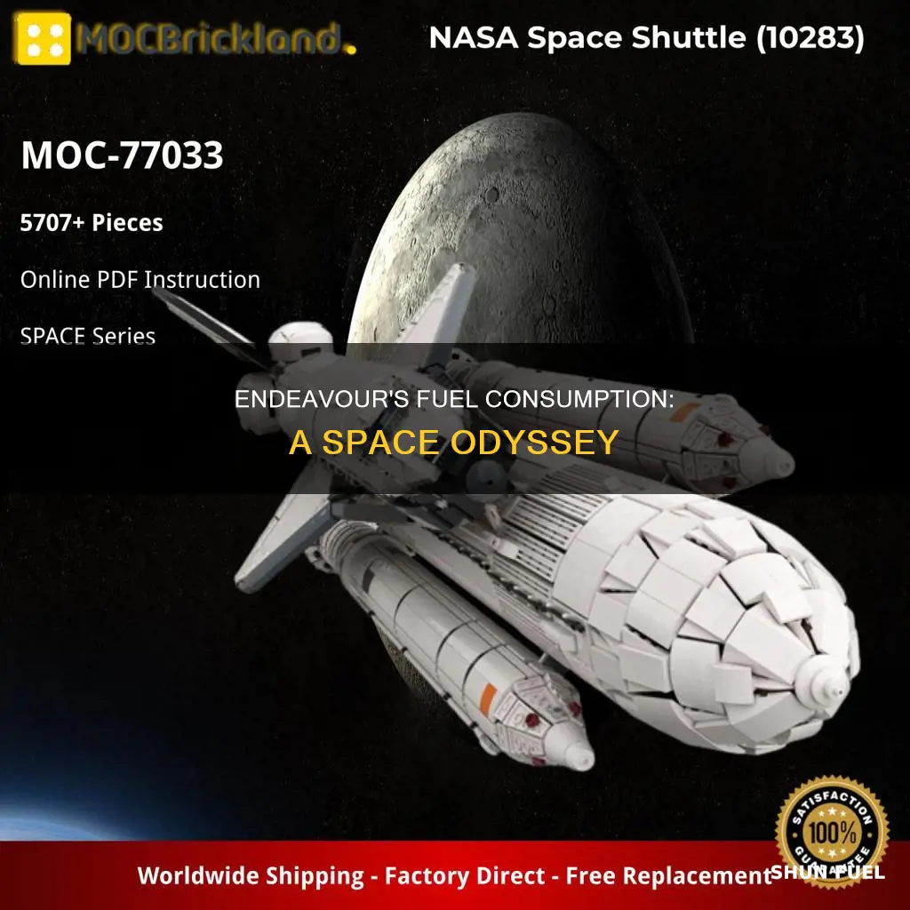 how much fuel did endeavour use