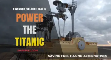 The Titanic's Fuel Consumption: A Massive Undertaking